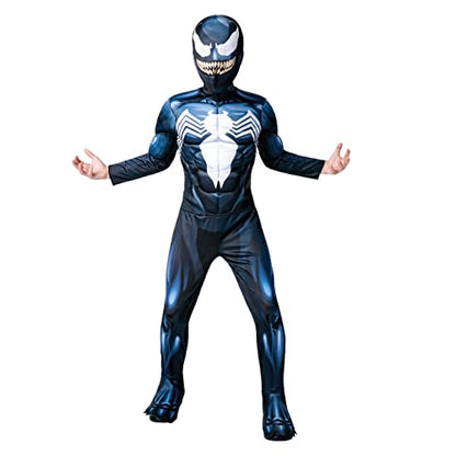 Rubie's Official Disney Marvel Spider-Man Venom Deluxe Boys Costume, Superhero Fancy Dress