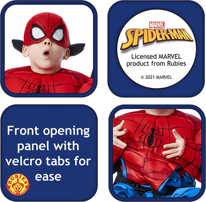 Rubies Official Marvel Spider-Man Adaptive Child Costume, Kids Fancy Dress