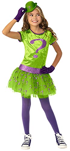 Rubie's 702873 Dc Super Villains Riddler Costume Tutu Dress