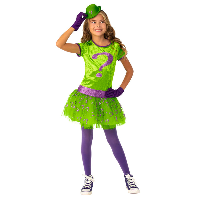 Rubie's 702873 Dc Super Villains Riddler Costume Tutu Dress