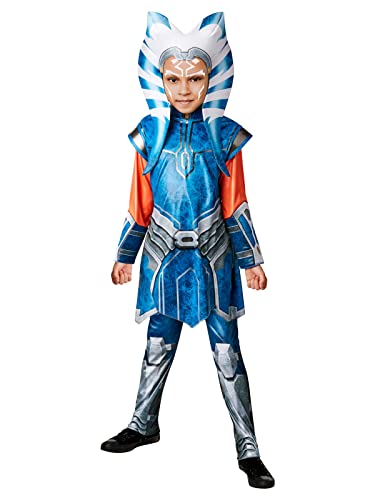 Rubie's Official Disney Star Wars Ahsoka Tano Deluxe Child Costume, Kids Fancy Dress