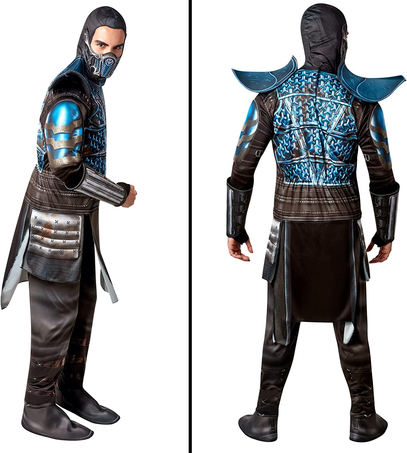 Rubies Official Mortal Kombat Sub-Zero Costume, Adult Fancy Dress Halloween
