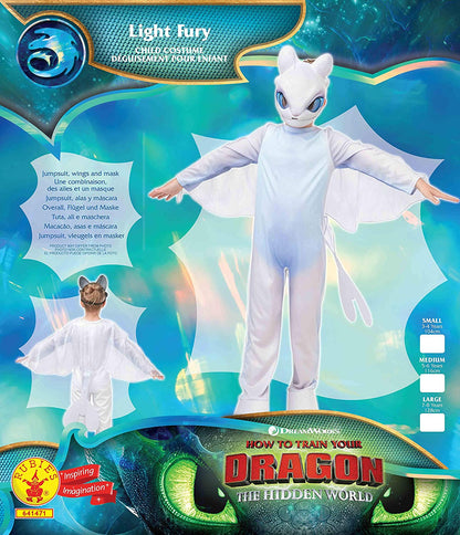 Rubie's Official How to Train Your Dragon - Light Fury Dragon, Childs Costume