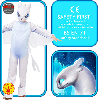 Rubie's Official How to Train Your Dragon - Light Fury Dragon, Childs Costume