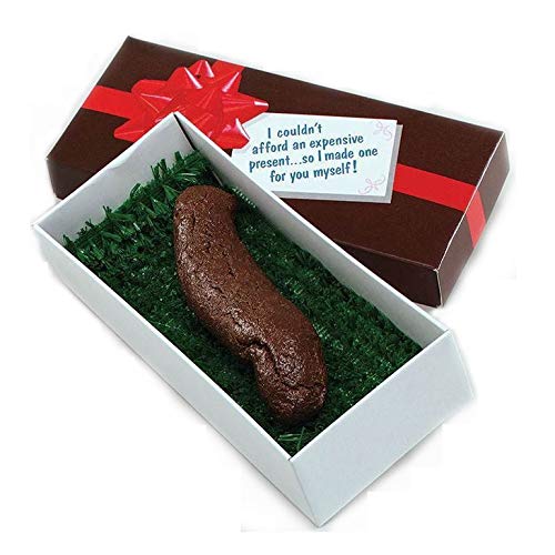TURD PRESENT, IN GRASS - FANCY DRESS