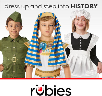 Bristol Novelty Tudor Girl Costume, Kids Fancy Dress, World Book Day