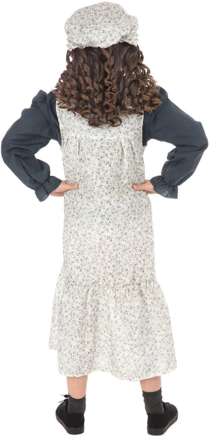 Bristol Novelty CF235S Classic Victorian Girl (Small) Costume, Multi-Colour
