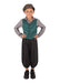 Bristol Novelty CF236S Victorian Street Boy (Small) Costume, Multi-Colour 9-10+ Years Old