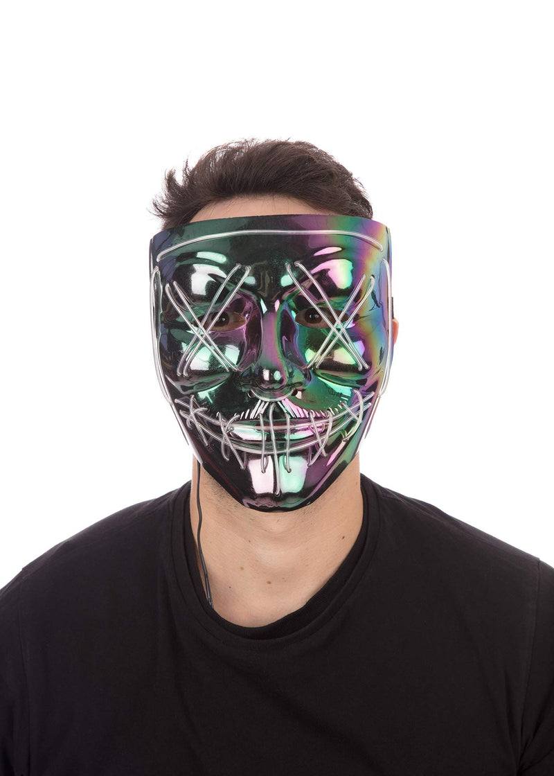 ANARCHY IRIDESCENCE MASK - FANCY DRESS