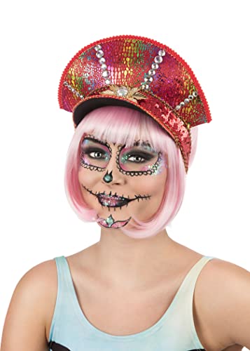 FESTIVAL MILITARY HAT PINK PARTY - FANCY DRESS