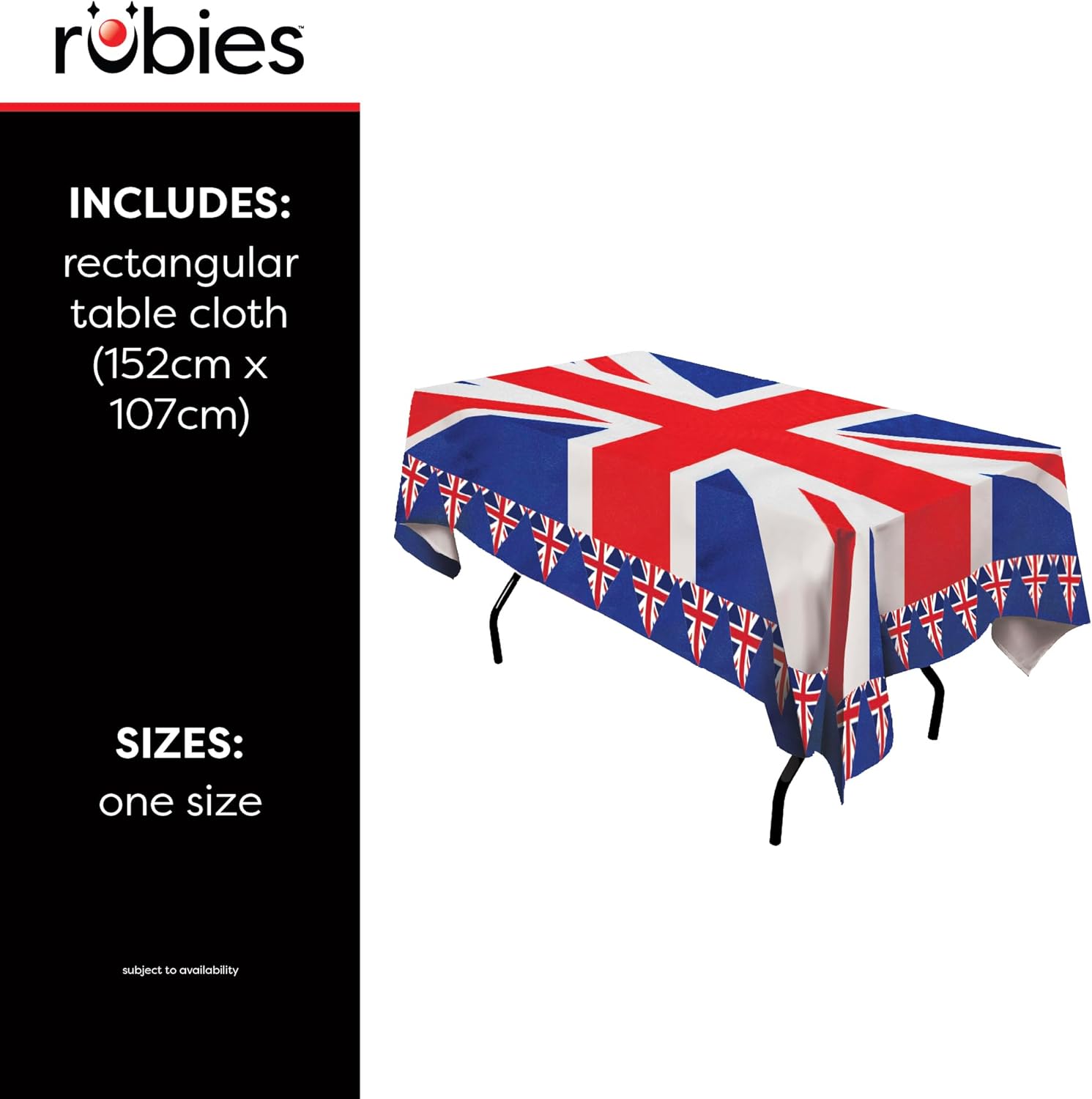 UNION JACK TABLECLOTH - FANCY DRESS