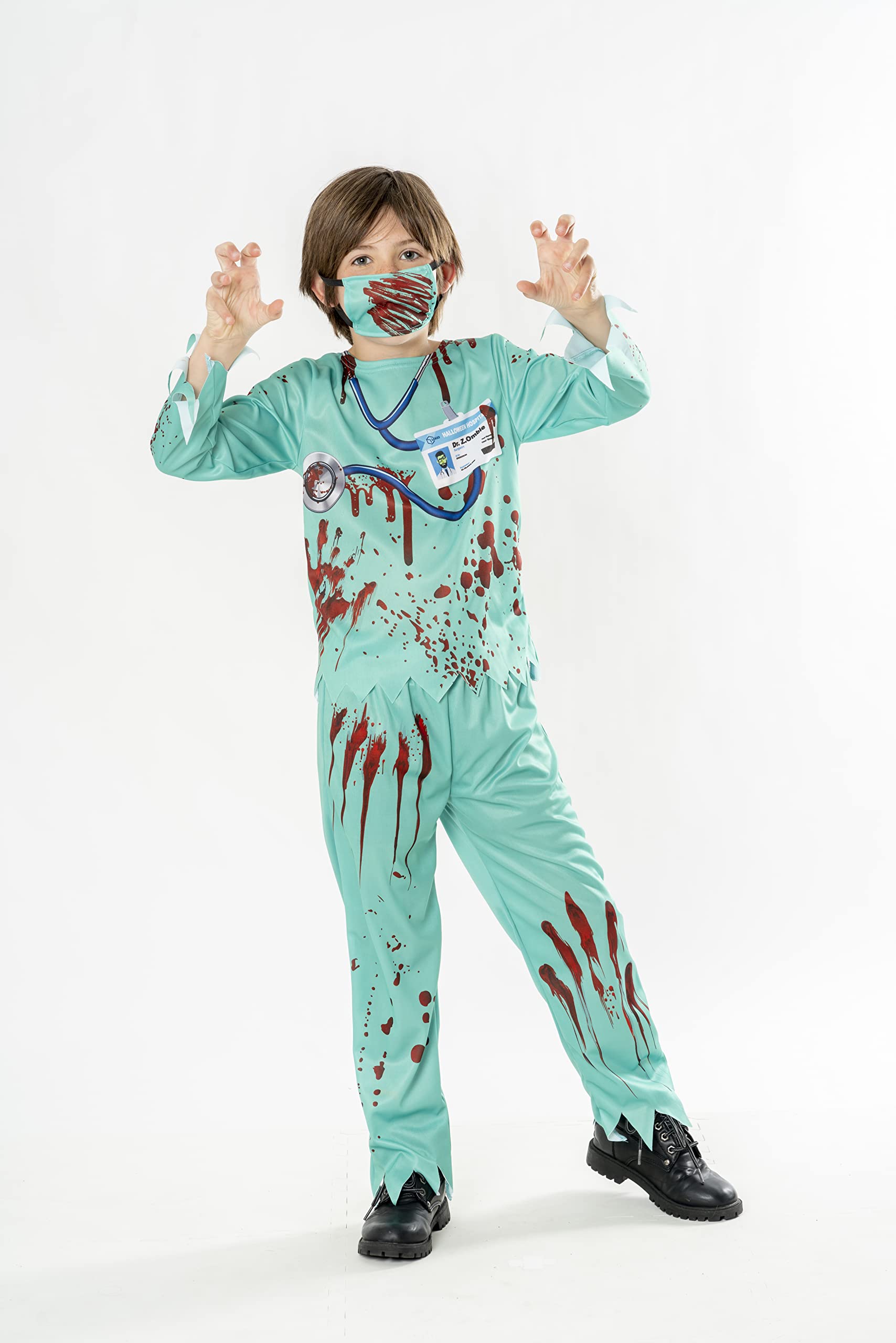 Forum Zombie Doctor Kids Costume