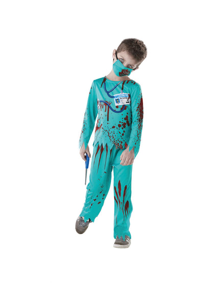 Forum Zombie Doctor Kids Costume