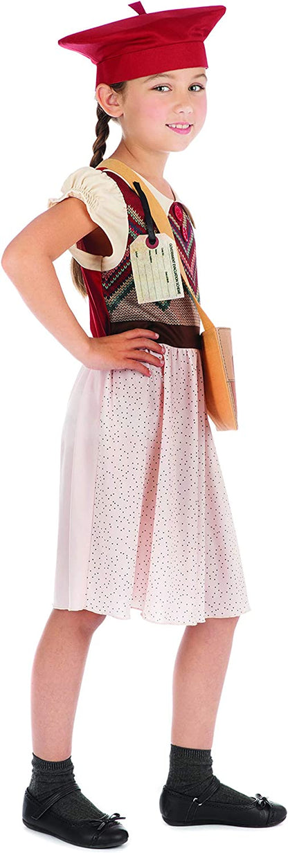 Bristol Novelty Evacuee Schoolgirl Costume