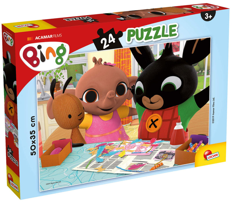 Lisciani 77984 Bing Divertiamoci Insieme Puzzle, Multicolour