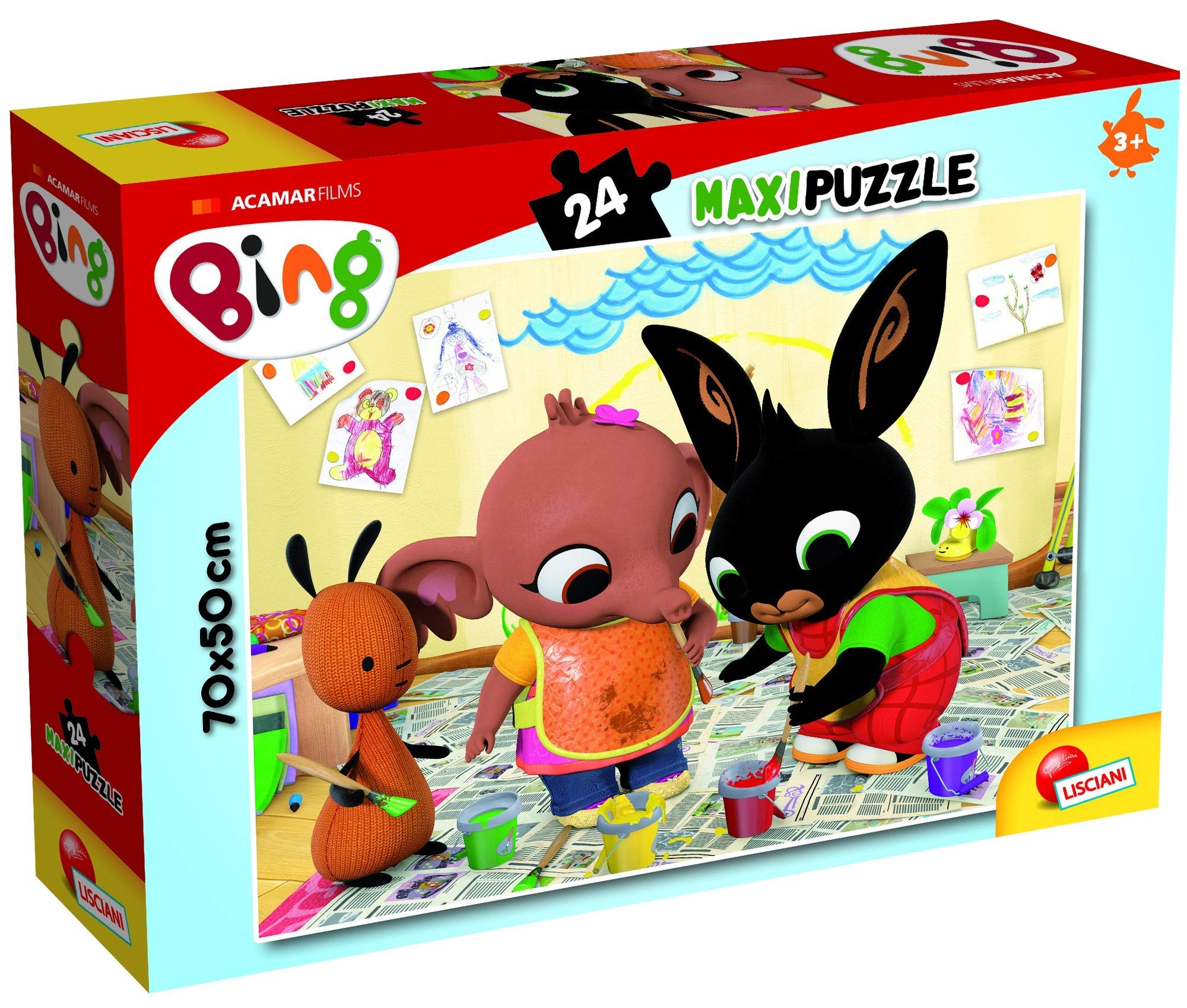 Lisciani 81202 Puzzle Supermaxi 24 Bing