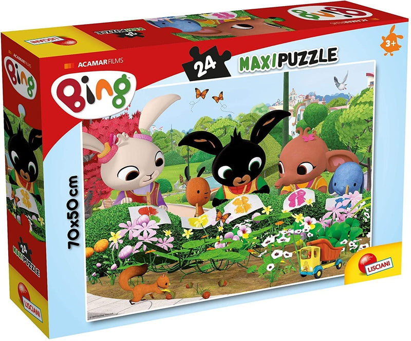 Lisciani 81219 Puzzle Supermaxi 24 Bing-Osserviamo La Natura