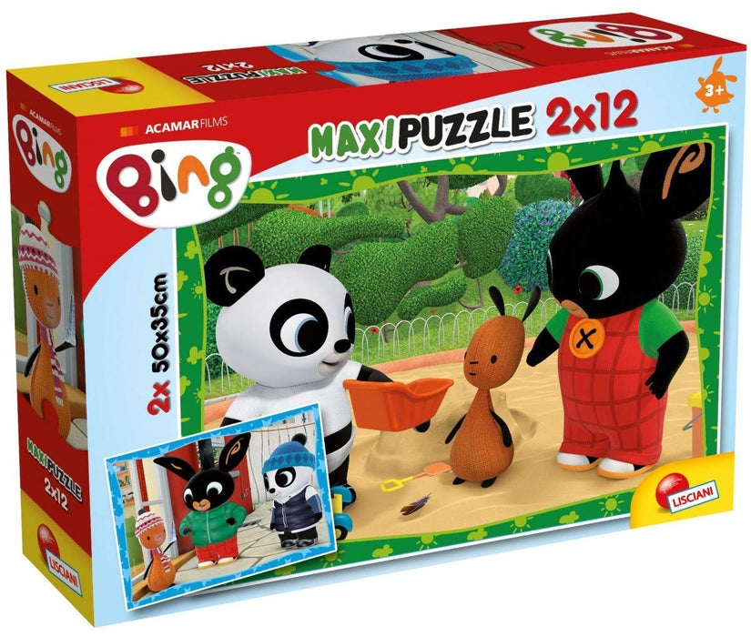 Lisciani 81226 Puzzle Supermaxi 12 Bing E I Suoi Amici