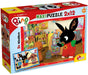 Lisciani 81233 Puzzle Supermaxi 12 Bing-A Scuola School BING SUPERMAXI