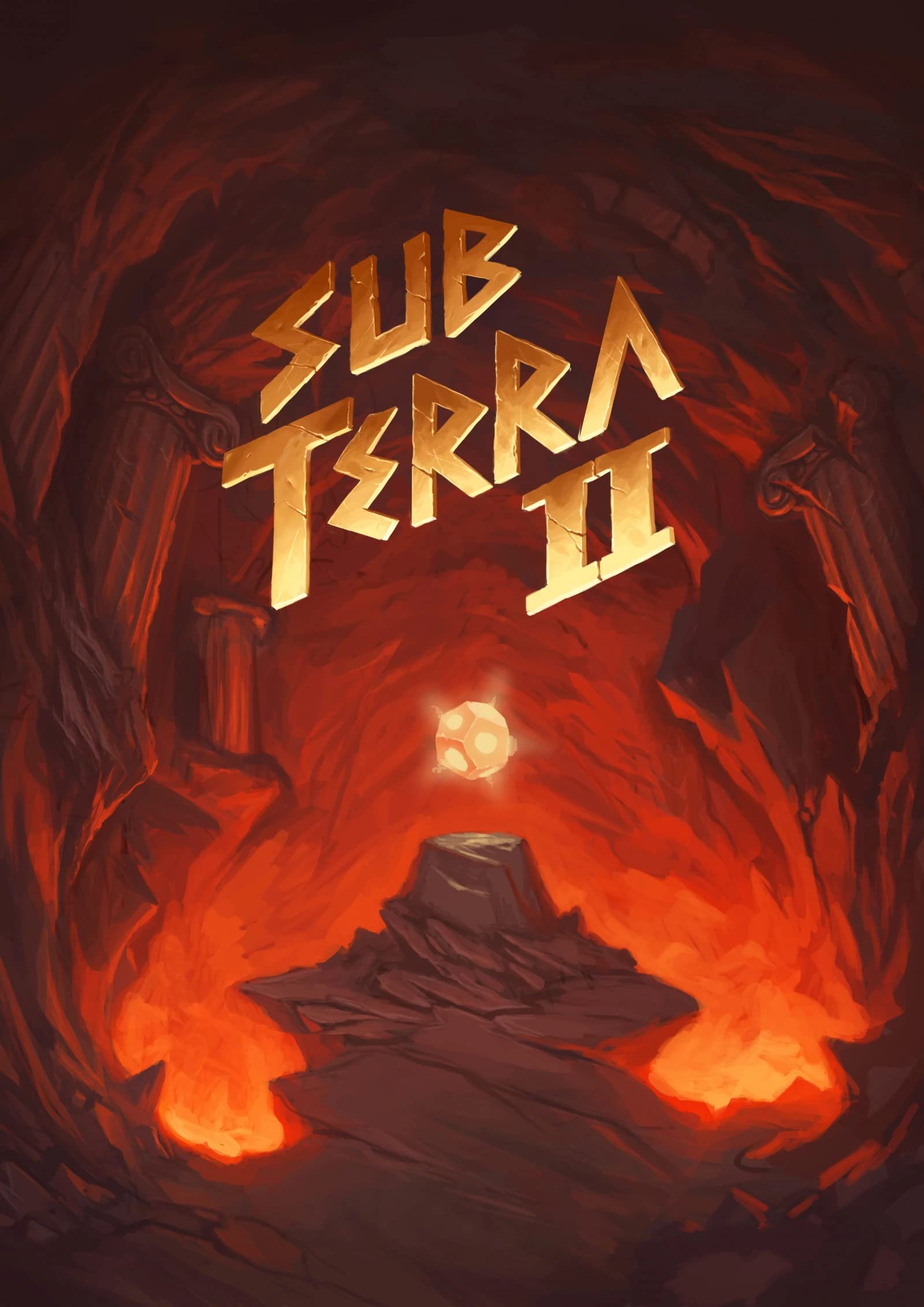 Inside The Box | Sub Terra II: Inferno's Edge | Board Game | Ages 14+ | 1-6 Players | 60 Minutes Playing Time