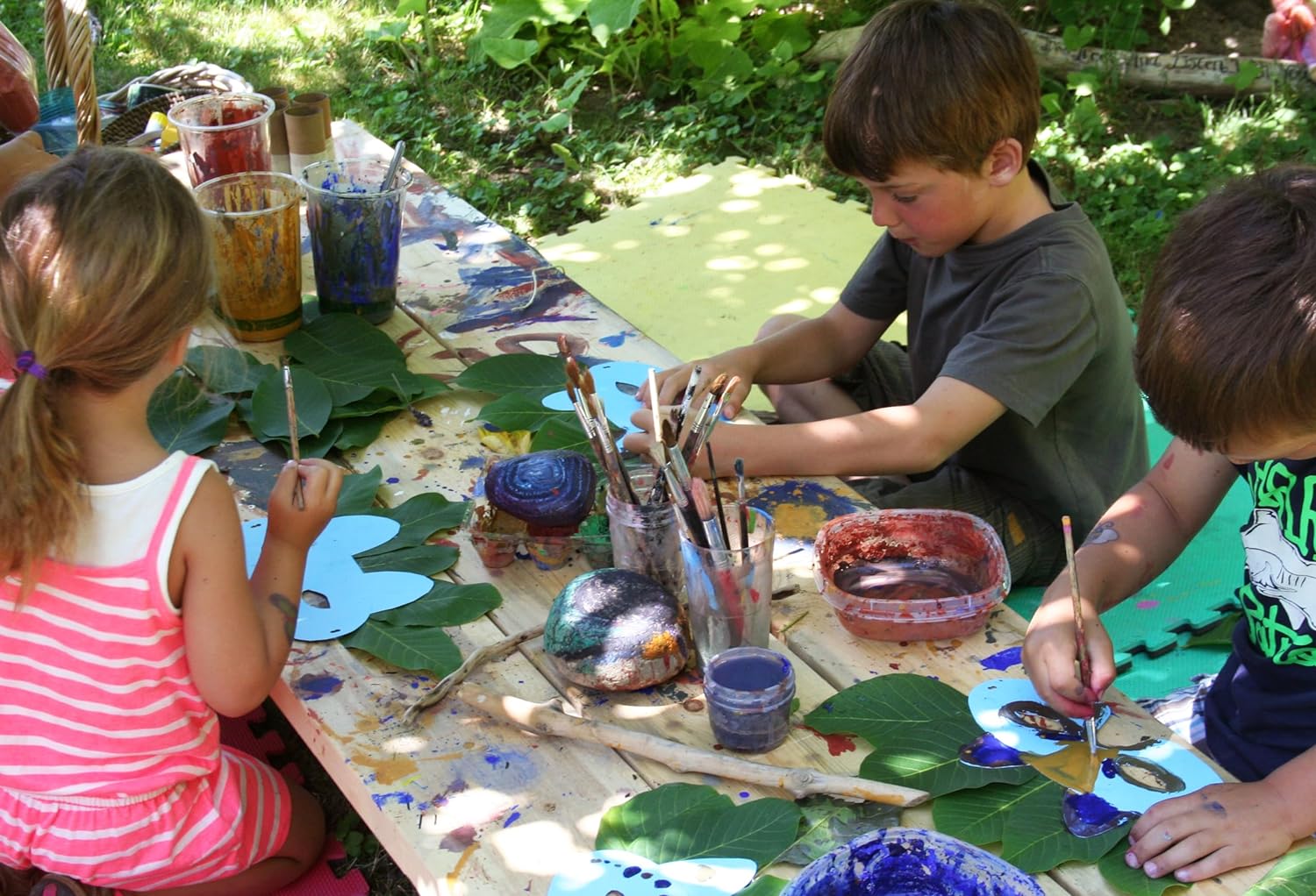 NATURAL EARTH PAINT Natural and ecological paint – experience kit