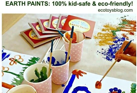 NATURAL EARTH PAINT Natural and ecological paint – experience kit