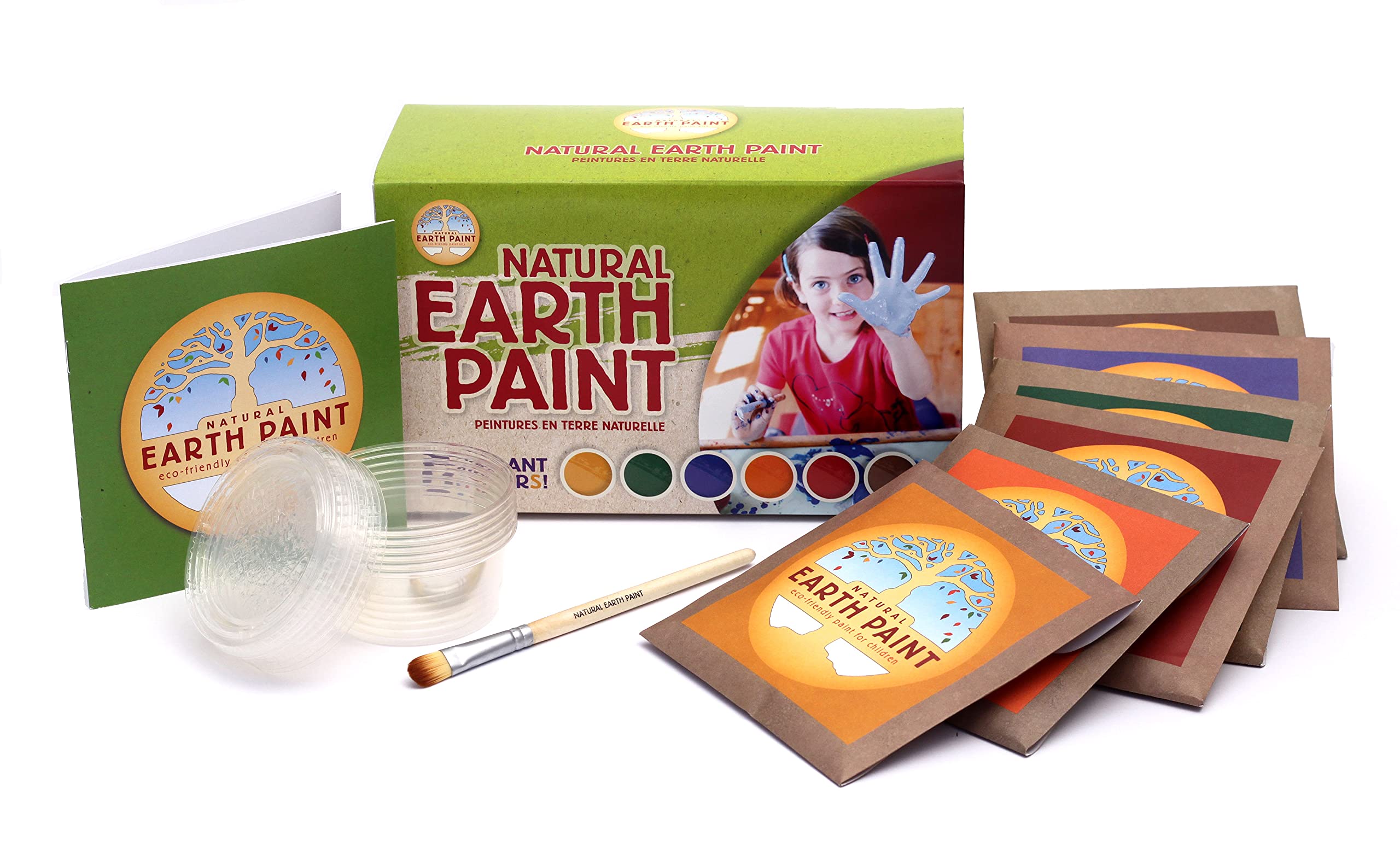 NATURAL EARTH PAINT Natural and ecological paint – experience kit