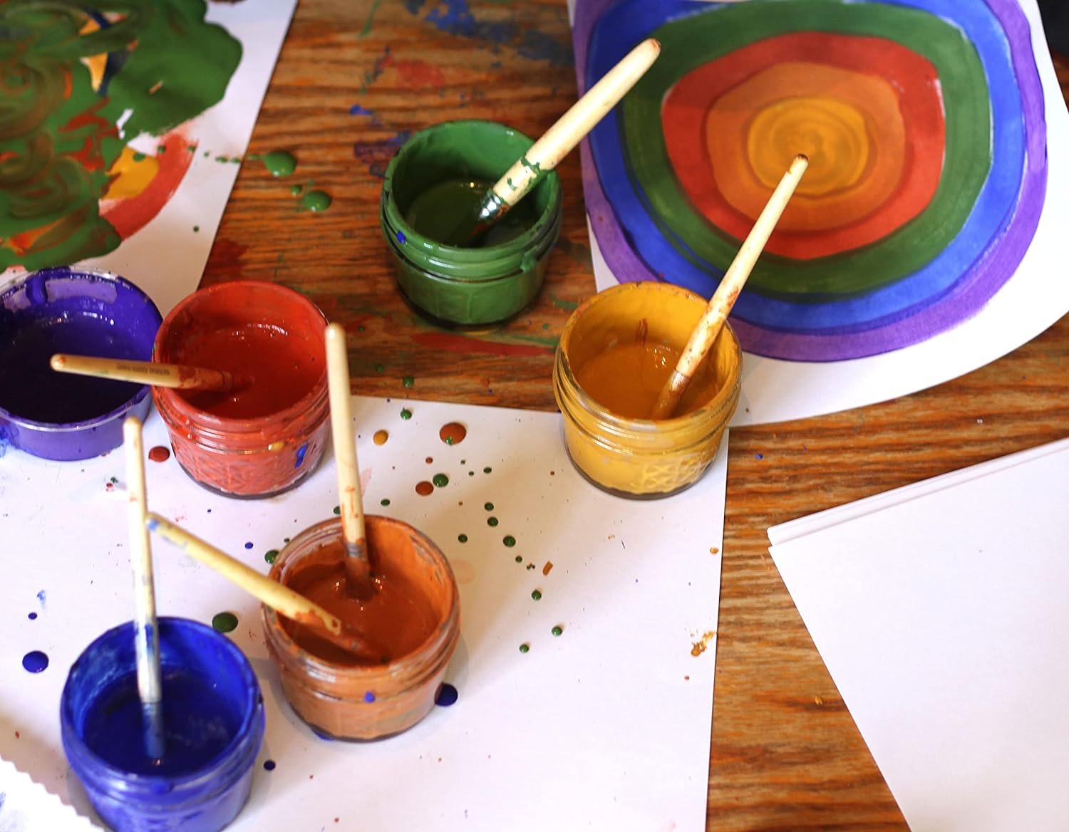 NATURAL EARTH PAINT Natural and ecological paint – experience kit
