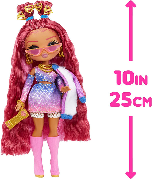 LOL Surprise OMG Fashion Doll - GOLDEN HEART - Unbox Fabulous Surprises and Accessories - Includes Fashion Doll, Outfit, Accessories, and Doll Stand - Great Gift for Kids Ages 4+