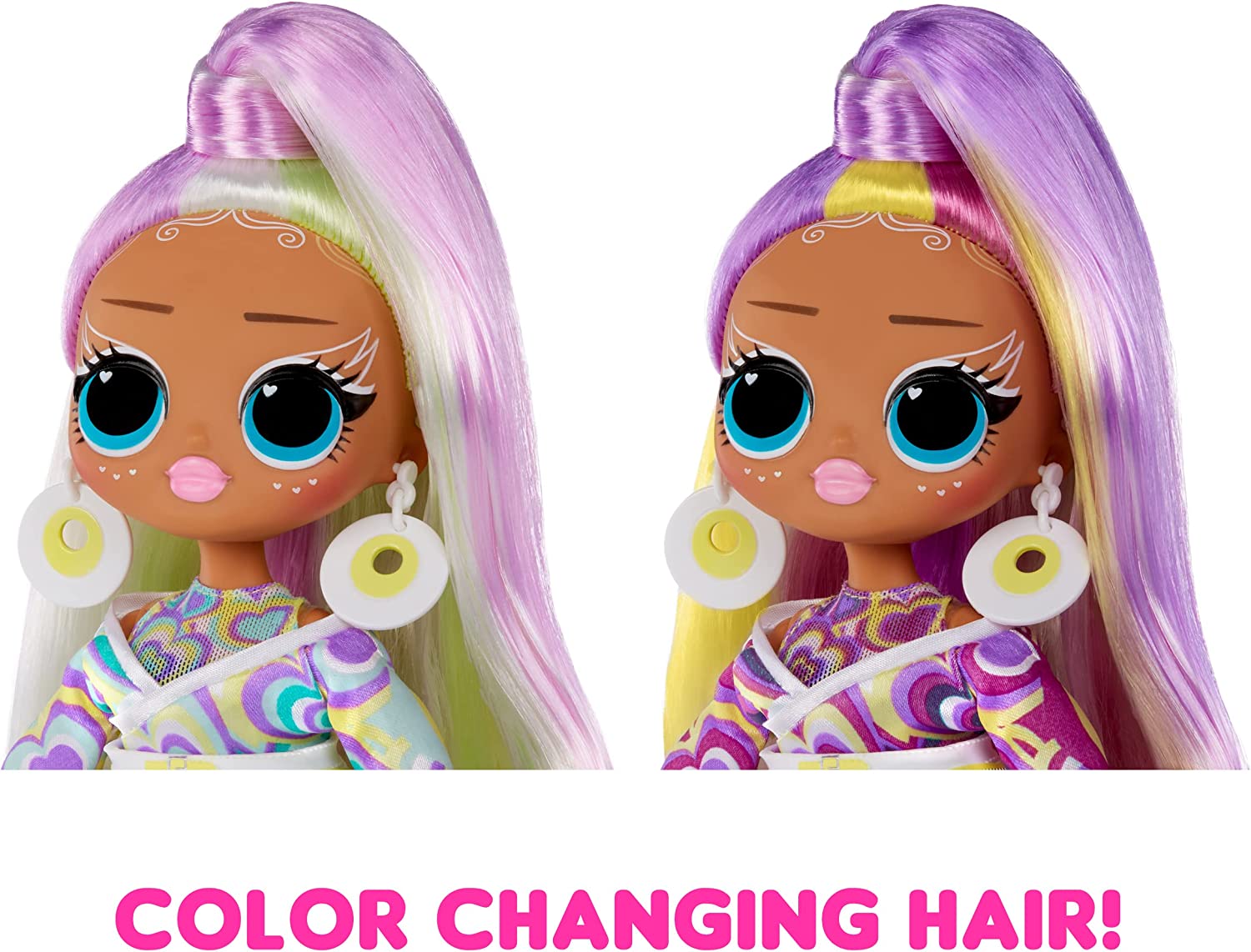 LOL Surprise OMG Sunshine Makeover Fashion Doll - SUNRISE - UV Colour Change in the Sun, Multiple Surprises, and Fabulous Accessories - Great Gift for Kids Ages 4+