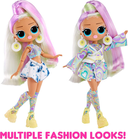 LOL Surprise OMG Sunshine Makeover Fashion Doll - SUNRISE - UV Colour Change in the Sun, Multiple Surprises, and Fabulous Accessories - Great Gift for Kids Ages 4+