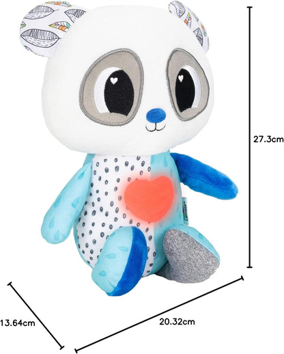 Lamaze Soothing Heart Panda, Soothing Bedtime Toy, Newborn Baby Toy, Sensory Toy for Babies with Colours, Babyshower Gift for New Parents, Development Toy for Boys and Girls Aged 9 Months +