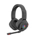 Marvo HG8929 USB + 3.5mm Wired Gaming Headset, Black/Red