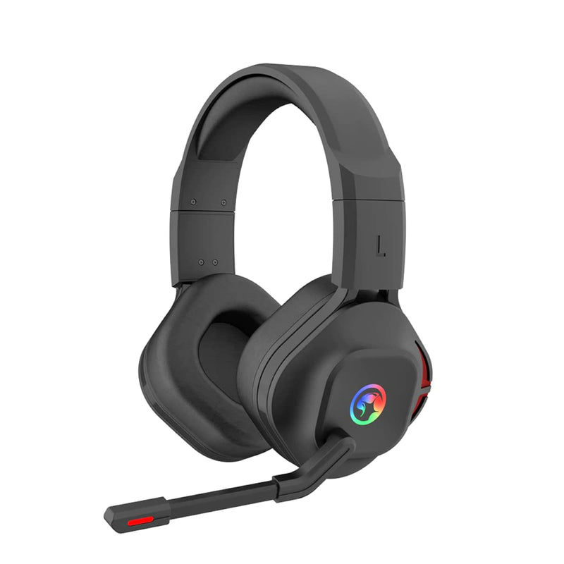 Marvo HG8929 USB + 3.5mm Wired Gaming Headset, Black/Red