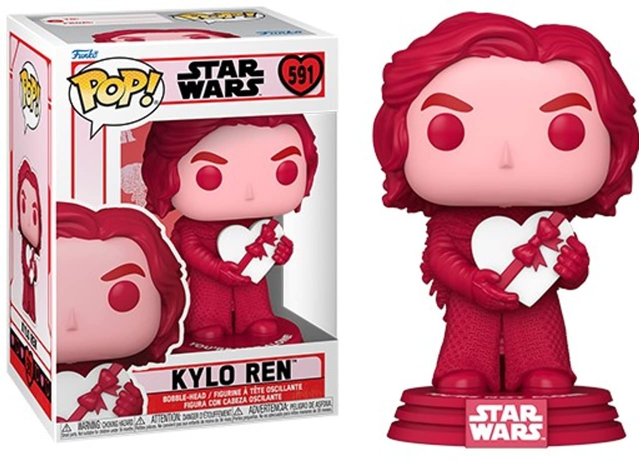 Funko POP! Star Wars: Valentines - Kylo Ren - Collectable Vinyl Figure - Gift Idea - Official Merchandise - Toys for Kids & Adults - Movies Fans - Model Figure for Collectors and Display
