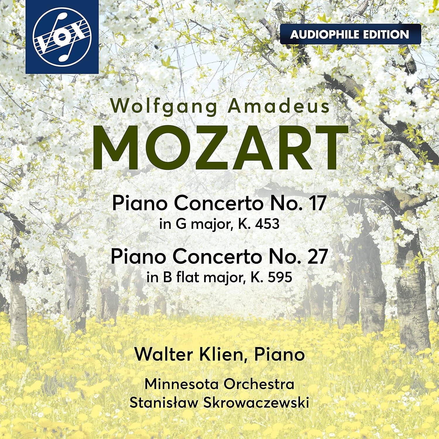 Wolfgang Amadeus Mozart: Piano Concerto No. 17 in G Major/...