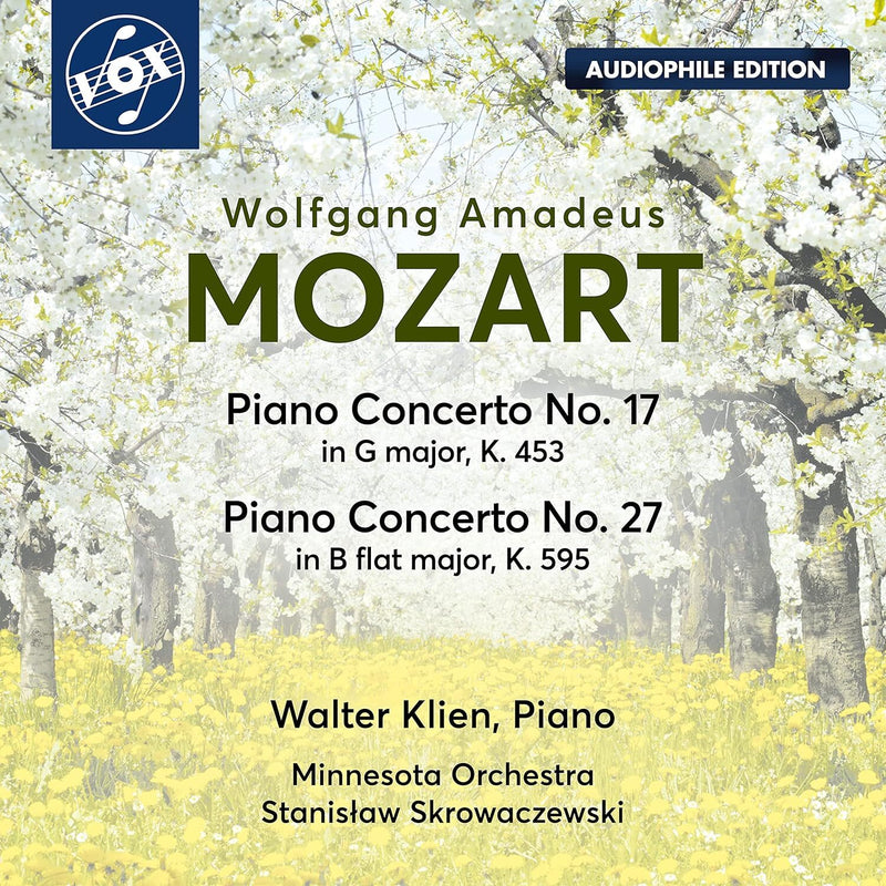 Wolfgang Amadeus Mozart: Piano Concerto No. 17 in G Major/...