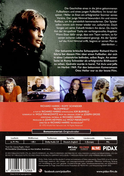 Bloomfield-– Schlusspfiff / Lange gesuchte Filmperle mit Romy Schneider und Richard Harris (Pidax Film-Klassiker