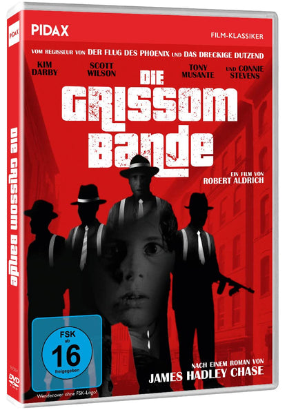 Die Grissom Bande / Harter Gangsterfilm nach einem Roman von James Hadley Chase (Pidax Film-Klassiker