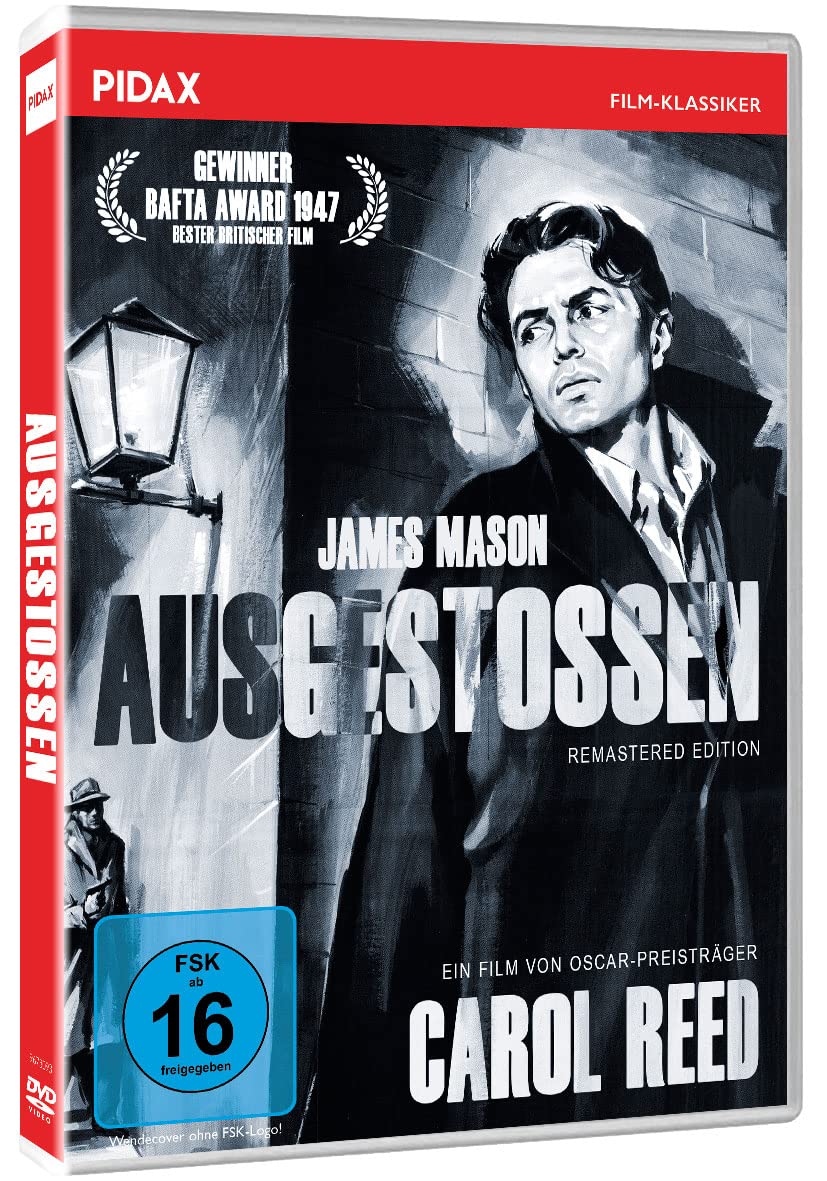 Ausgestoßen - Remastered Edition / Preisgekrönter Film Noir von Regisseur Carol Reed (Pidax Film-Klassiker