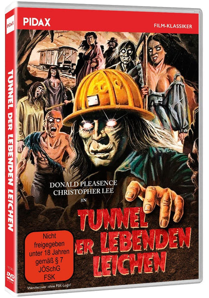 Tunnel der lebenden Leichen / Gruselhorror mit Donald Pleasence und Christopher Lee (Pidax Film-Klassiker
