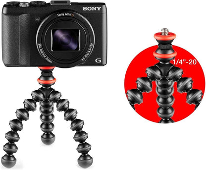 Joby - Gorillapod Starter Kit - Flexible Tripod With Universal Smartphone Clamp