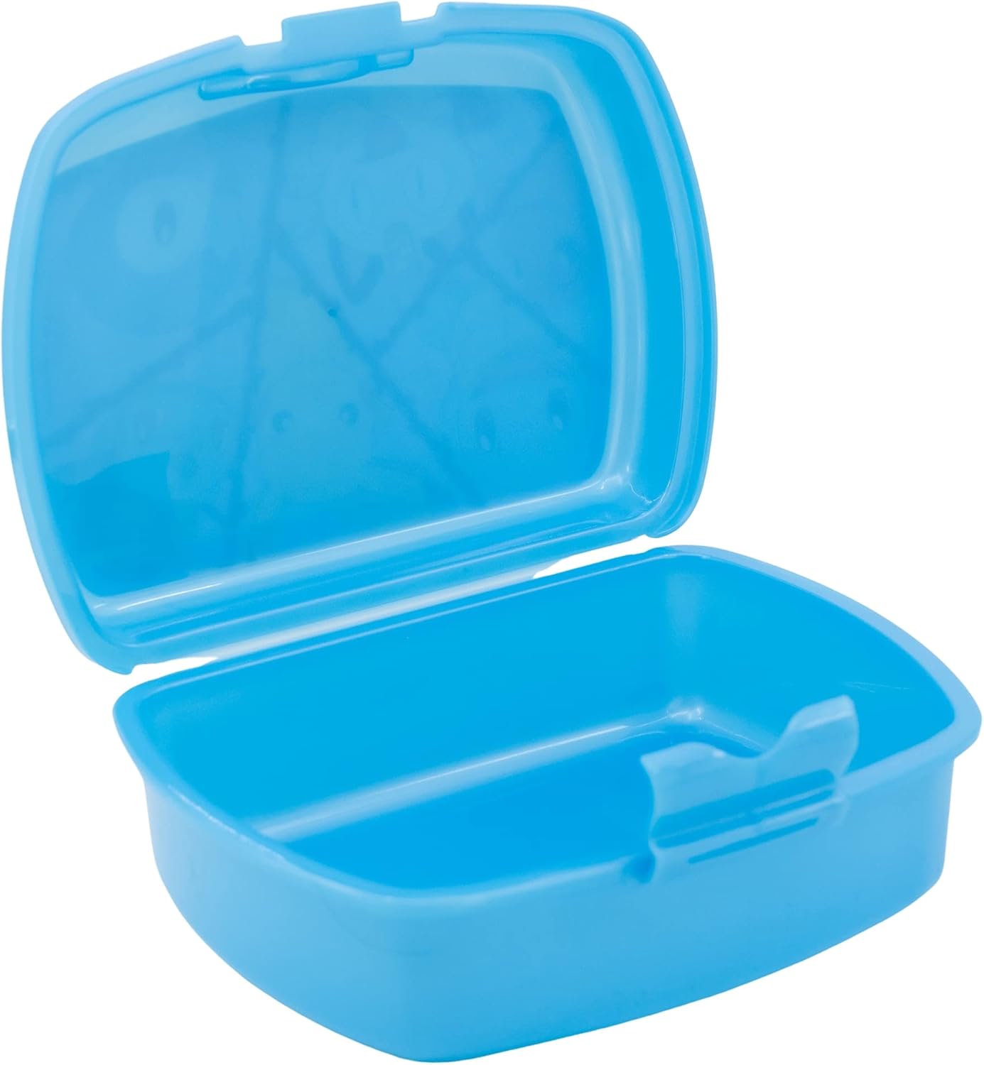 Stor Pokemon Kids Childrens Sandwich Box, Lunch Box, Snack Box, Rectangular School Travel Lunch Food Box Sandwich Bento Container, BPA Free (Blue
