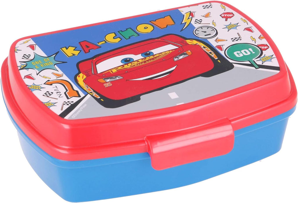 Stor Cars Lets Race Rectangular SANDWICHERA, Multicoloured, Estándar