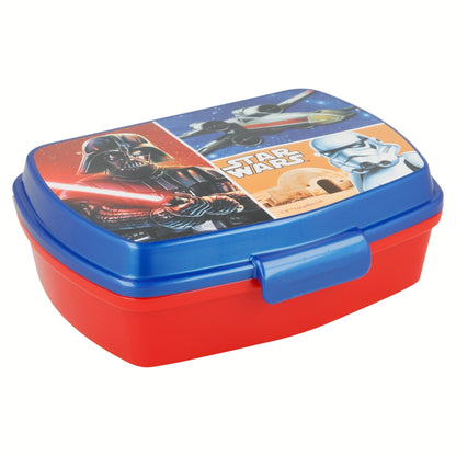 Générique Unbranded 8020149 Star Wars Legend Lunch Box, Plastic, Blue, 17.2 x 13.8 x 5.5 cm