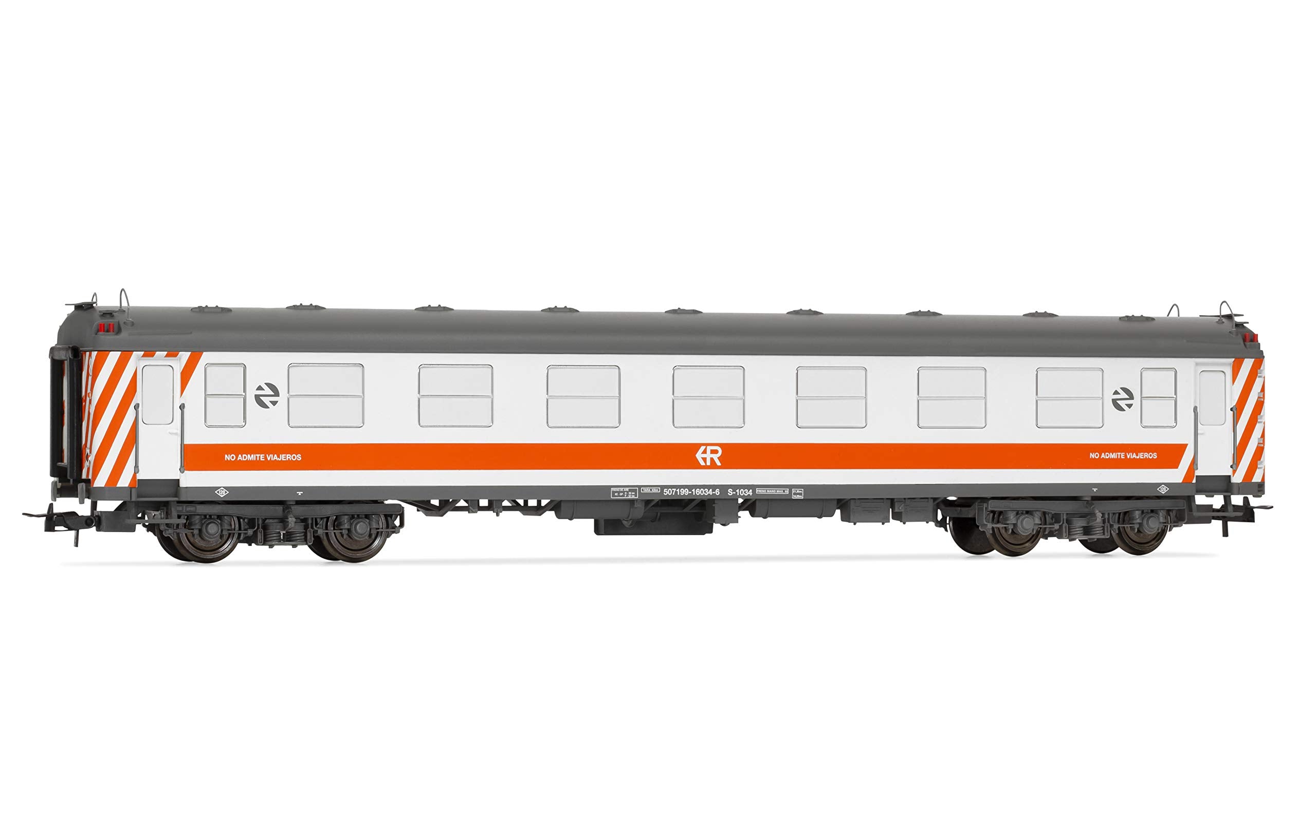 Electrotren E5096 RENFE, S-1034 Coach, Regionales Livery, Additional Coach, ep. V Rolling Stock