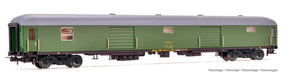 Electrotren HE4002 RENFE, Luggage Van D11-11400, Green, Period IV Rolling Stock - Coach