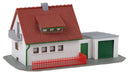 MKD Modern European house with garage - Model Kit MKD2020