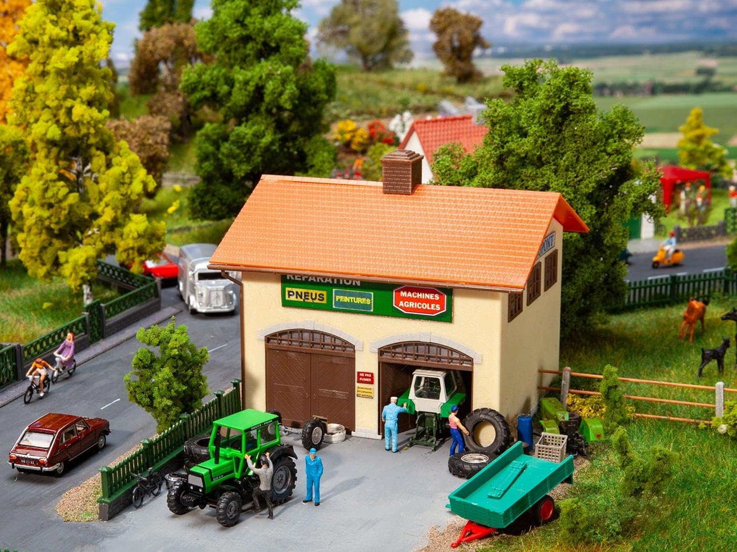 MKD, Kit de modelado, taller de reparación de tractores y maquinaria agrícola