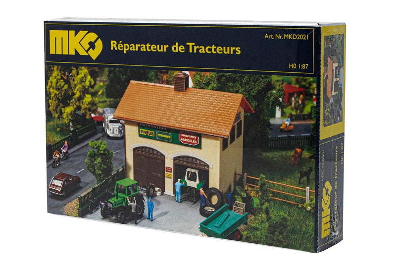 MKD, Kit de modelado, taller de reparación de tractores y maquinaria agrícola
